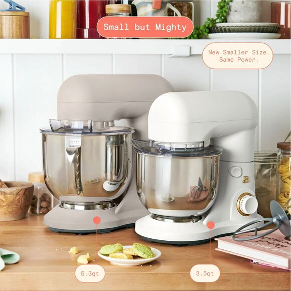 Beautiful 3.5 Qt Stand Mixer, Lightweight & Powerful with Tilt-Head, White Icing - Picture 11 of 16